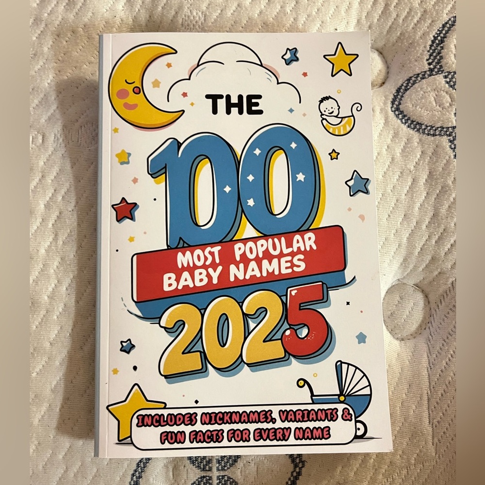 Popular Baby Names Book 2025